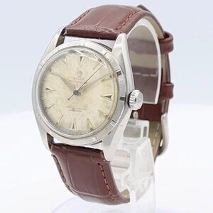 Vintage 1951 Rolex 6085 Chronometer Men's Automatic Wristwatch 645 Swiss Steel